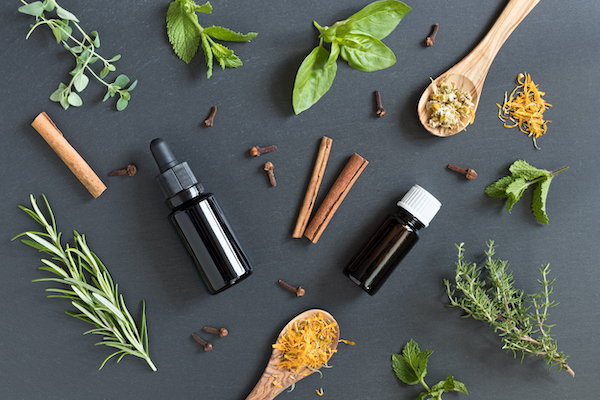 Huiles Essentielles aromatherapie-maquette